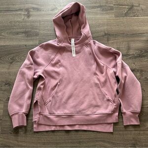 Lululemon Dusty Pink Hooded Sweatshirt